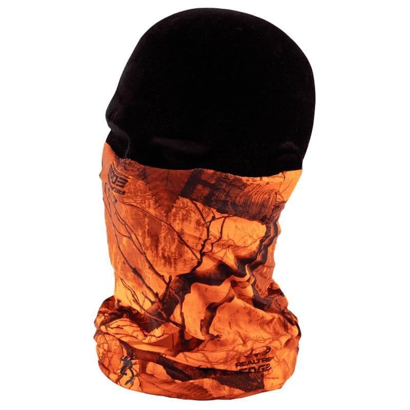 Browning Neck Gaiter Snood Quick Cover Blaze Orange