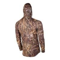 Browning Teamspirit Long Sleeve Men's T-Shirt Hooded Rtmax7 Camo Hunt Fish Game