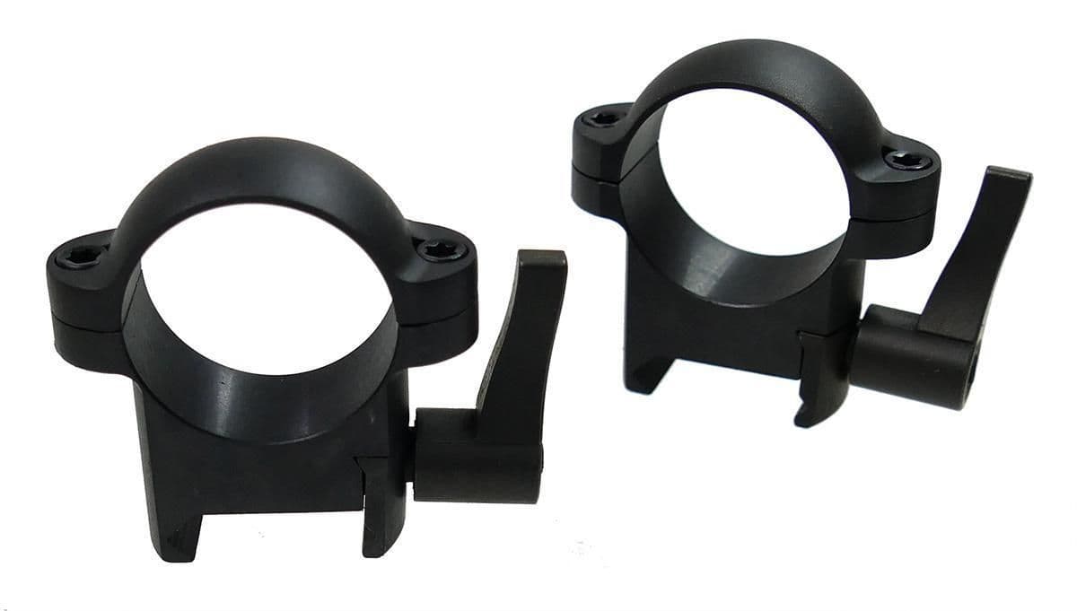 Burris 1 ZEE Scope Mount Rings Quick Detach Weaver