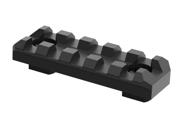 Claw Gear M-LOK 5 Slot Rail Mount Black Scope Torch