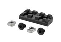 Claw Gear M-LOK Rail Mount 3 Slot Black