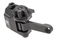 Claw Gear Rifle Rear Flip Up Sight Black