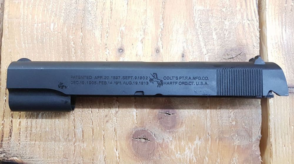 Cybergun AW Colt 1911 Slide Black 6mm