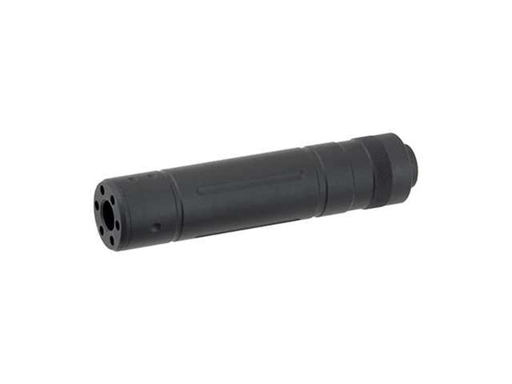 CYMA Airsoft Black Mock Suppressor 145mm x 30mm 14mm CCW