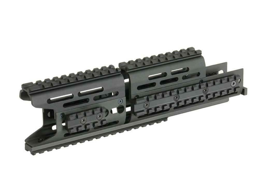 CYMA AK Modular Key-Mod Front Handguard Rail Long Black
