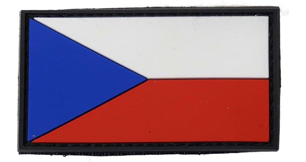 Czech Republic Flag Moral Patch PVC
