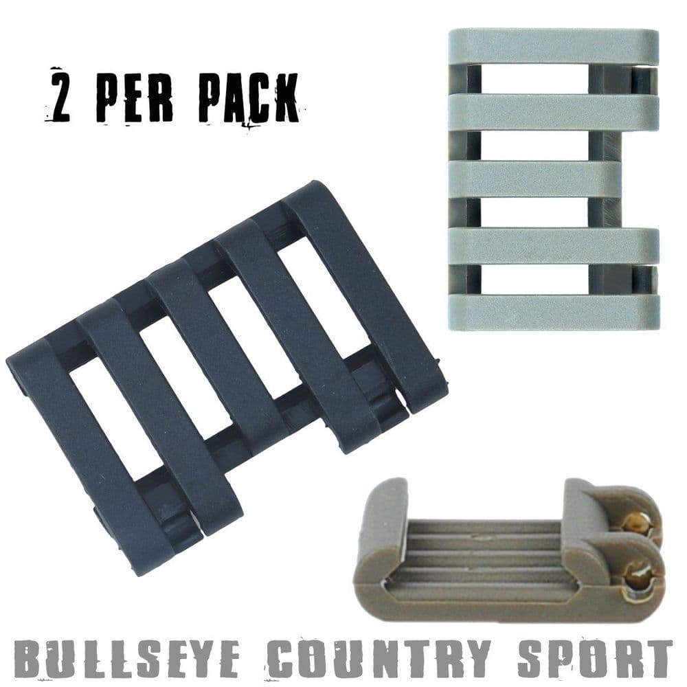 Element Airsoft 2 x Wire Loom Loop Low Profile Switch Wire Rail Cover EX321