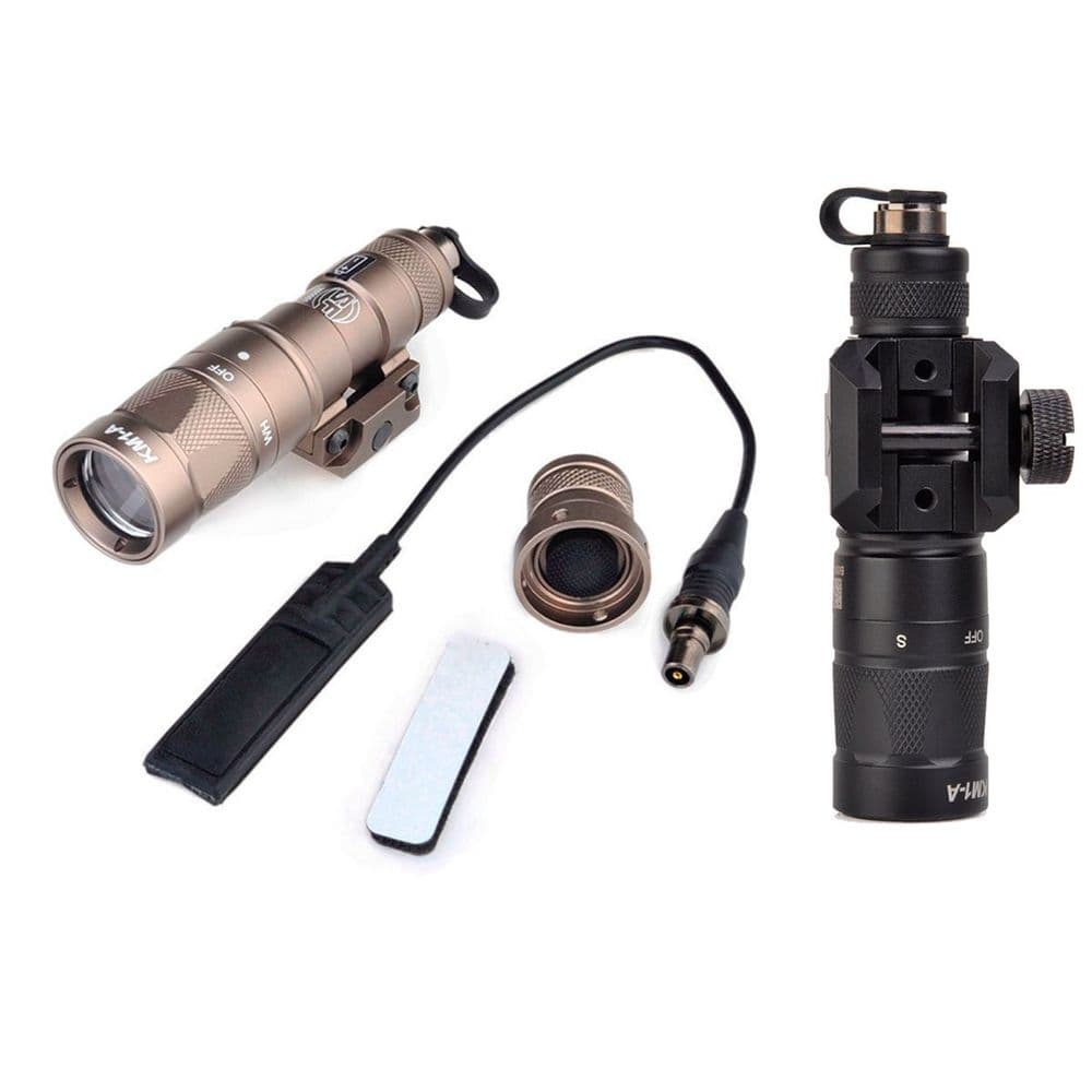 Element M300 KM1-A LED Scout Flash Light Torch Airsoft Pressure Swith Strobe #EX385