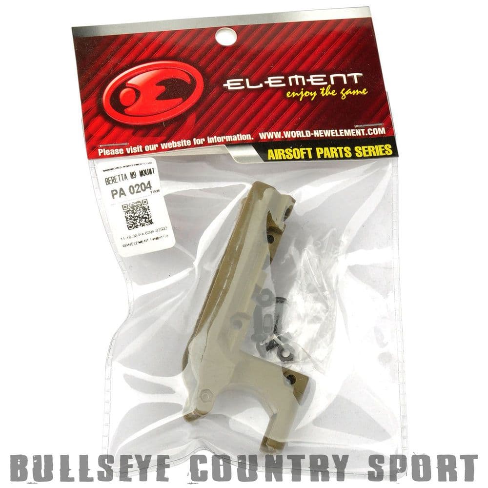 Element M9 Pistol Under Rail Mount For Torch Mount Dark Earth