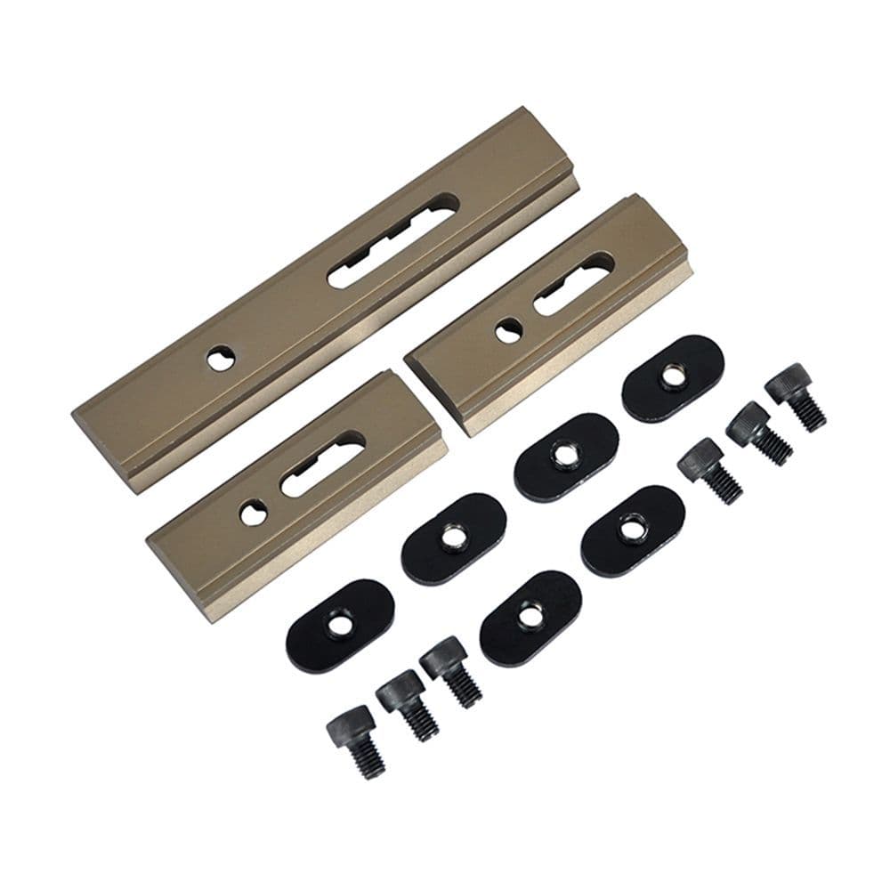 Element Moe Rail Set 3 Piece Metal M4 Rail G36 Dark Earth EX225