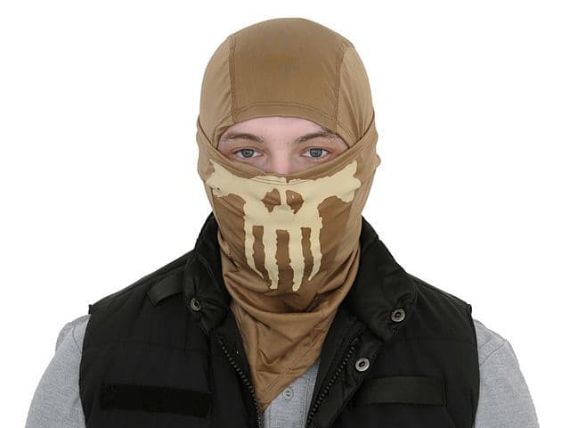 Emerson Lightweight Balaclava Skull Coyote