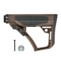 EMG DD Type Crane Stock for AR15 / M4 Brown Black