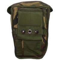 Ex-Army Large Water Bottle Pouch DPM Woodland Camo Flap Close Molle