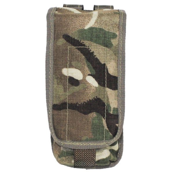 Ex-Army Osprey MK IV SA80 M4 Single Magazine Pouch Flap Close MTP