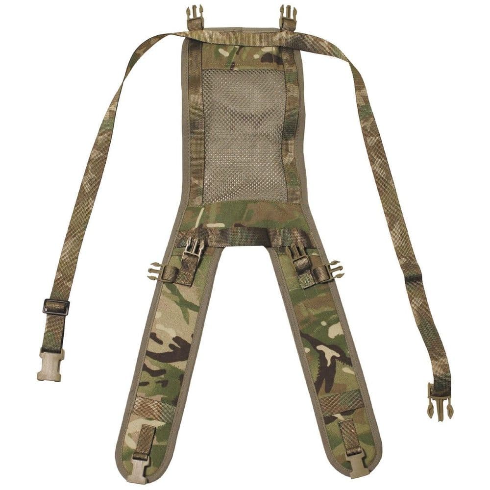 Ex Army Surplus British Suspender Daysack Yoke PLCE MTP Camo