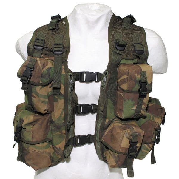 Ex Army Surplus British Tactical Vest DPM Camo PLCE