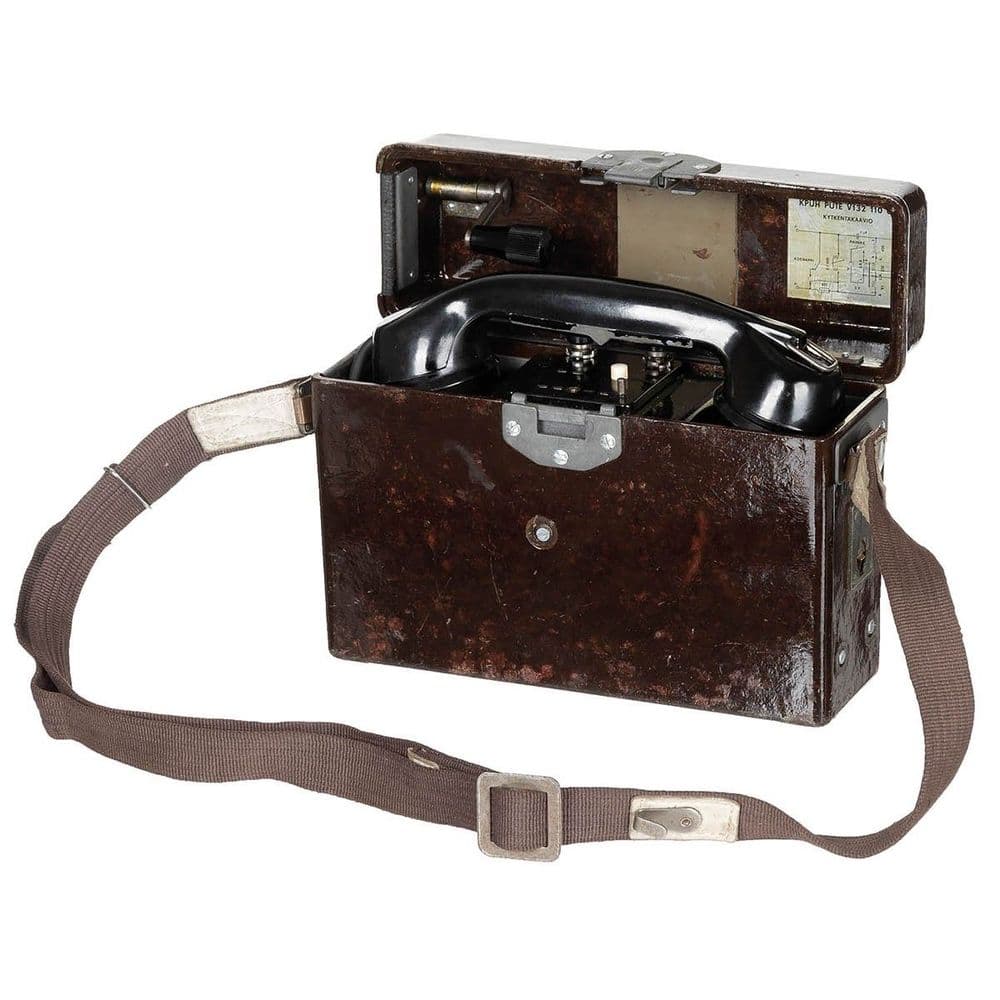 Ex Army Surplus German FI Field Phone Collector Reinactment