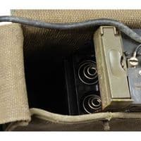 Ex Army Surplus US Field Phone EE-8 With Cotton Case WWII Collector Radio