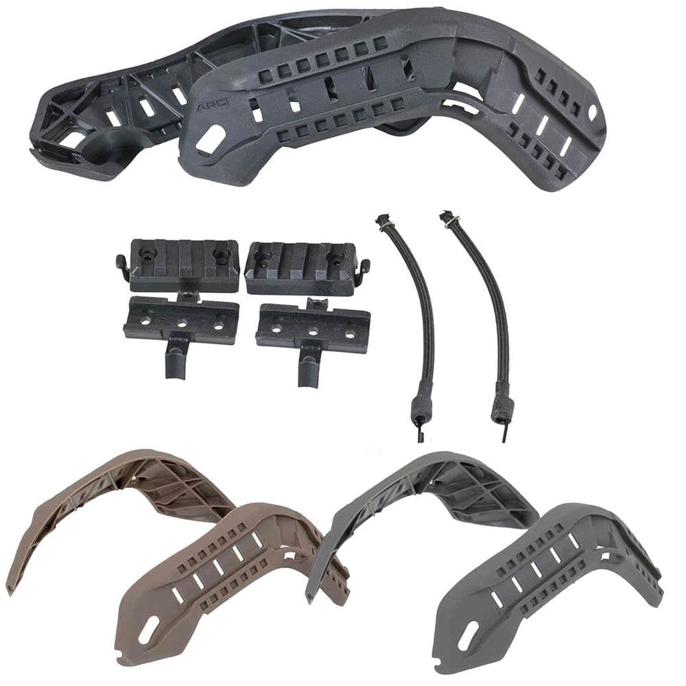 FMA ARC Type Rail Set For MICH 2000 Helmets TB92