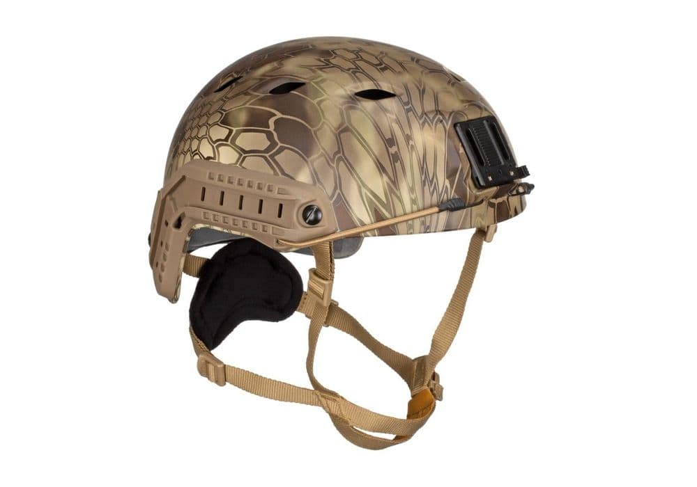 FMA FAST PJ Airsoft Helmet Simple Version Highlander Camo XL-58-61cm