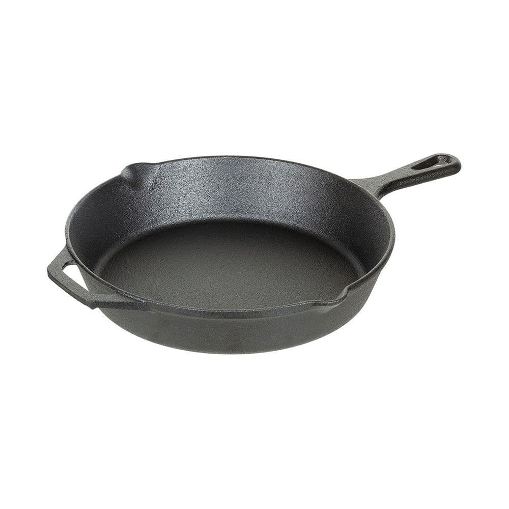 FOX Outdoor Cast Iron Frying Pan with Handle 30cm Black
