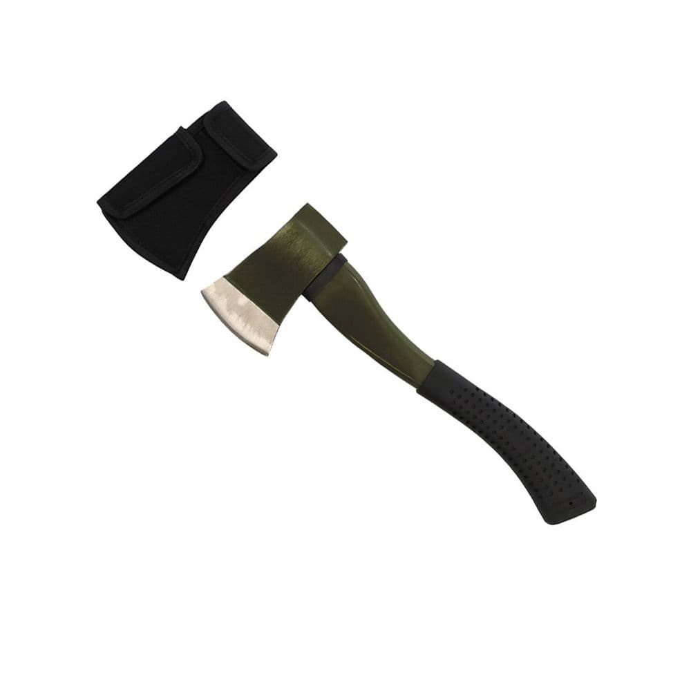 FOX Outdoors Deluxe Fibreglass Handle Axe Medium OD Green