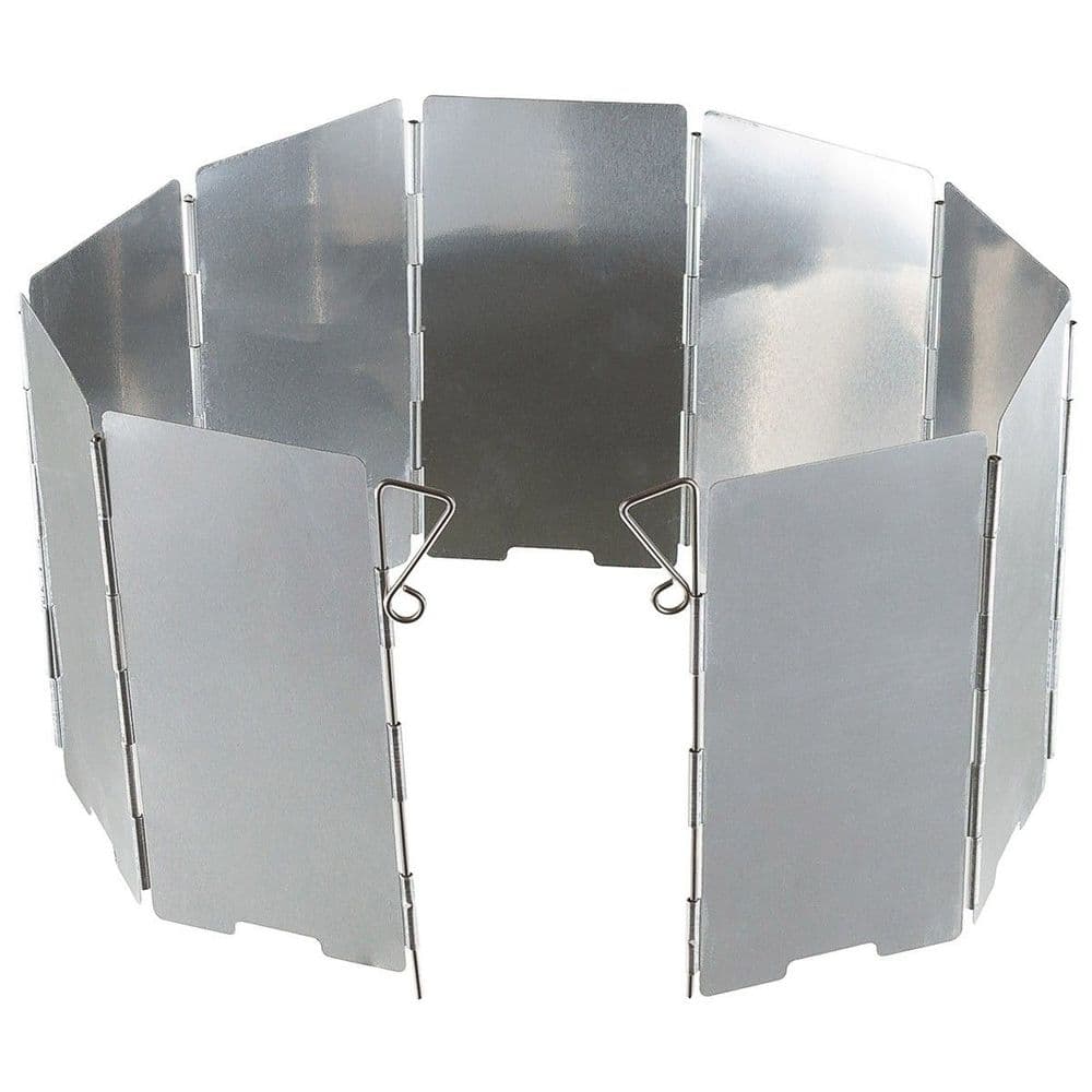 Fox Outdoors Foldable Camp Grill Pit Stove Mess Tin Wind Guard 65x13cm