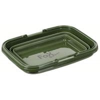 Fox Outdoors Folding Foraging Basket OD Green Camping Bushcraft