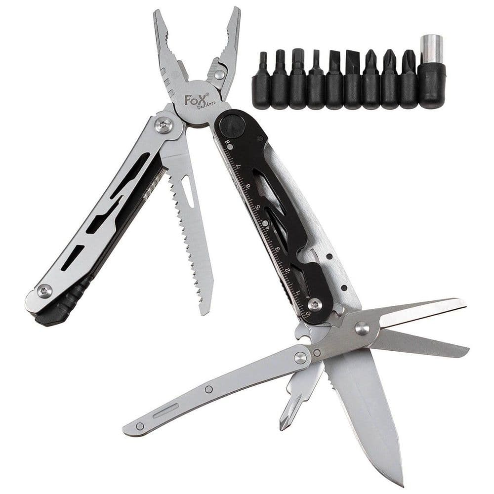 Fox Outdoors Pocket Knife Multitool With Scissors