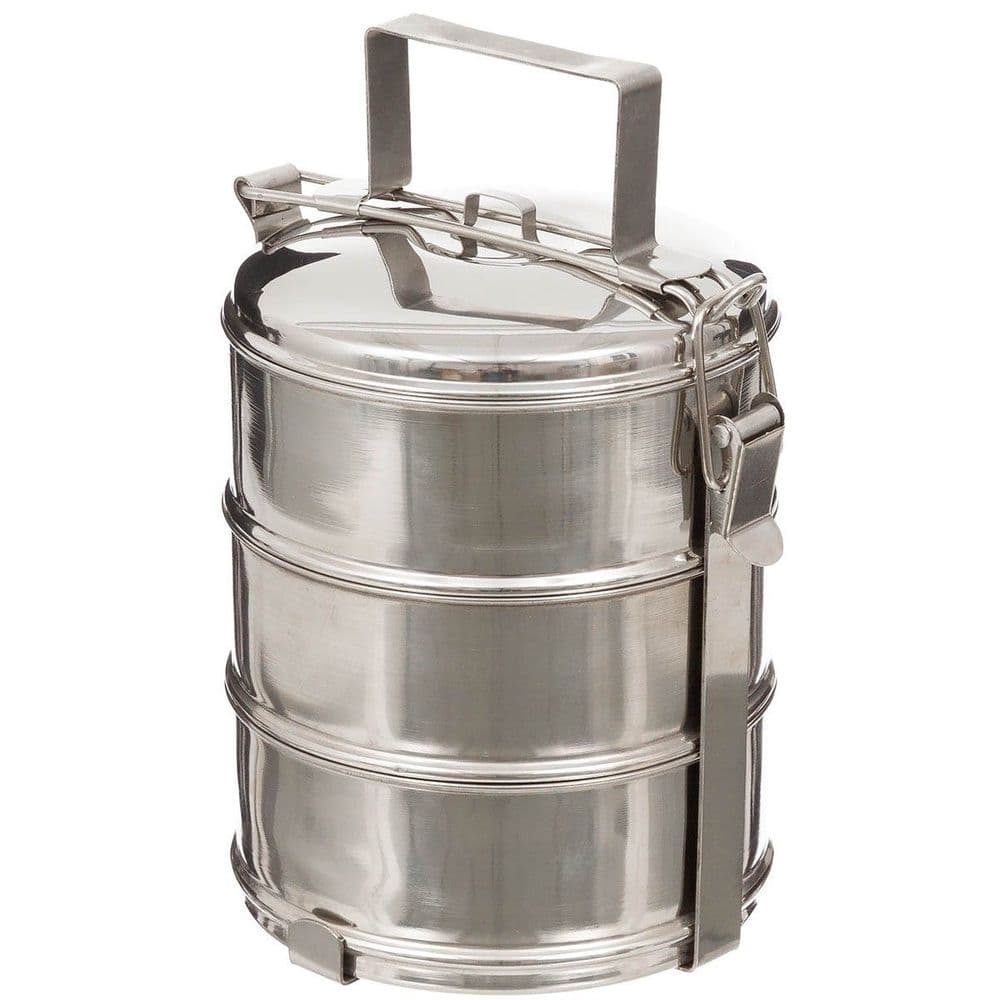 Fox Outdoors Saucepan Set 3 Part Stainless Steel