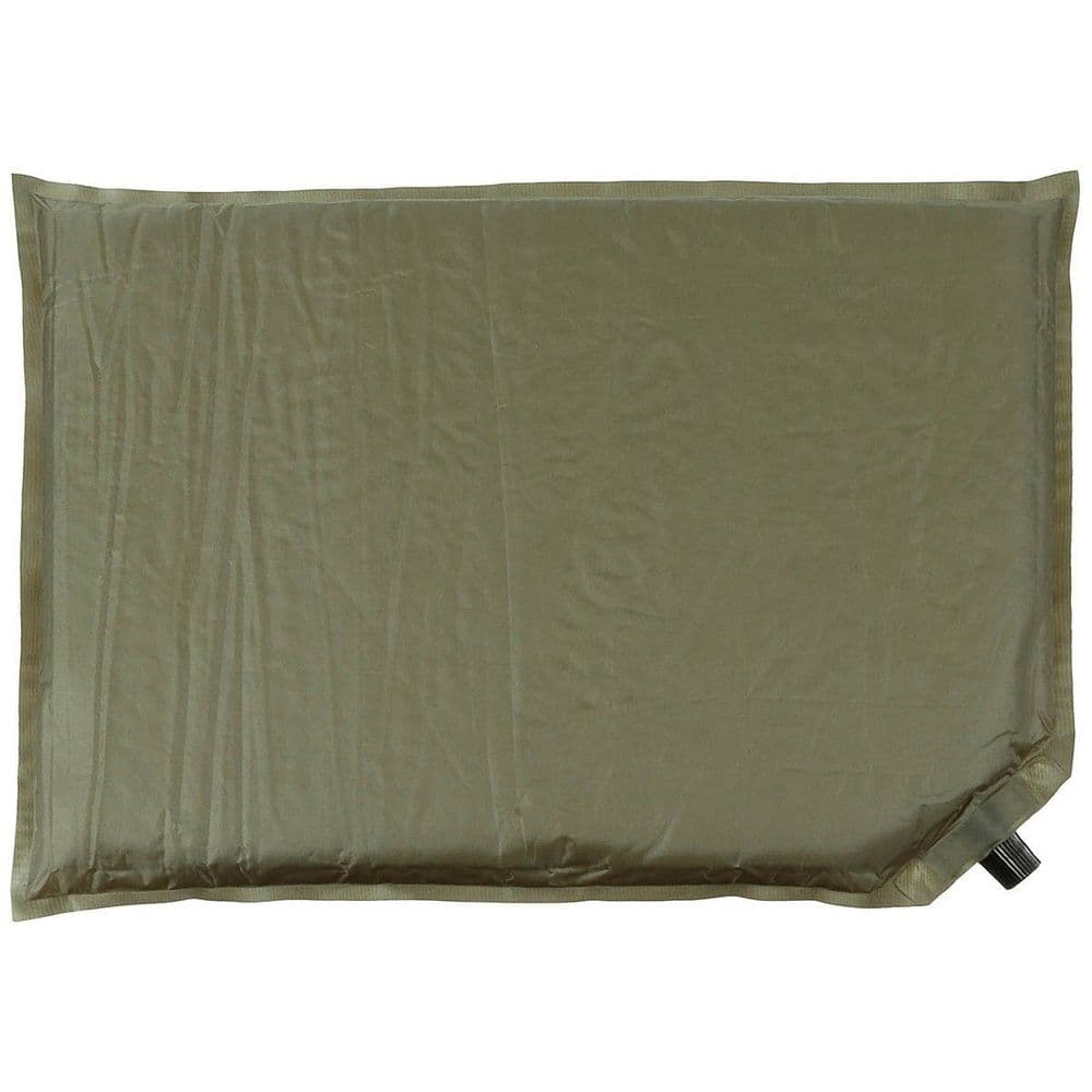 Fox Outdoors Thermal Seat Pad Pillow Inflatable OD Green Adventure Camp Caravan