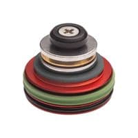FPS Airsoft CNC Ergal Double O-Ring Ball Bearing Piston Head Advanced