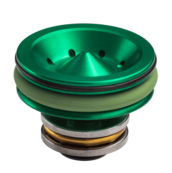 FPS Airsoft Gearbox Ergal Double O-Ring Bearing Piston Head