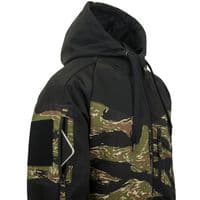 Helikon Rogue Mens Hoodie Fullzip Black Tiger Stripe Camo