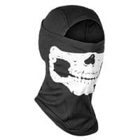 Invader Gear Skull Balaclava 1 Hole Airsoft Paintball Mask