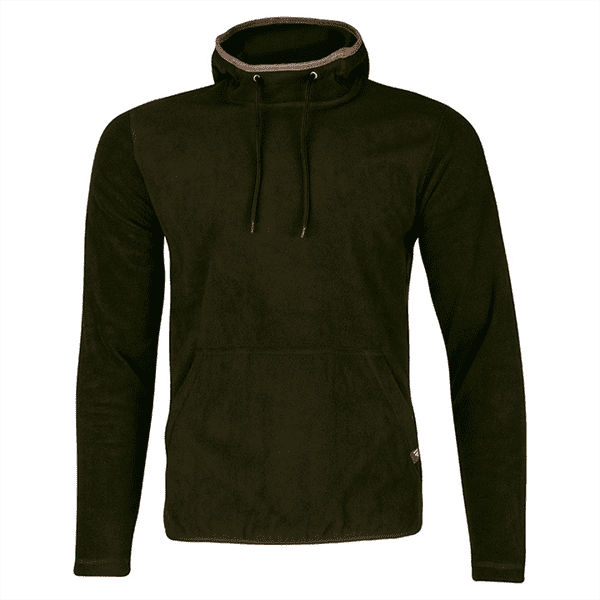 Jack Pyke Country Mens Fleece Pullover Hoodie Dark Olive