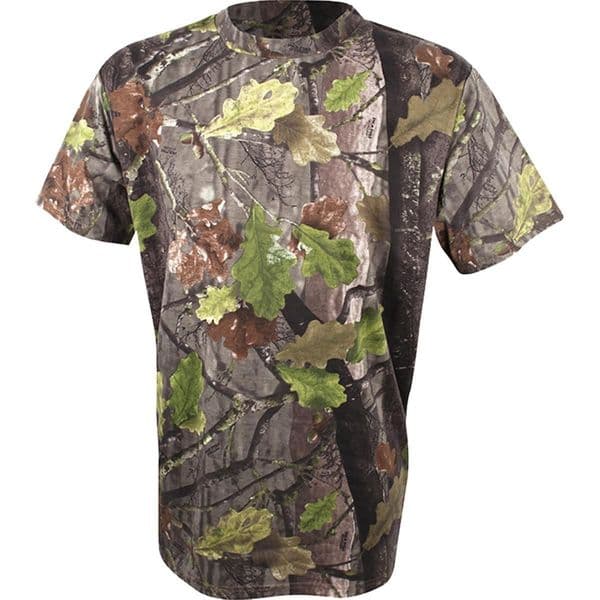 Jack Pyke Short Sleeve T-Shirt English Oak Evolution Cam
