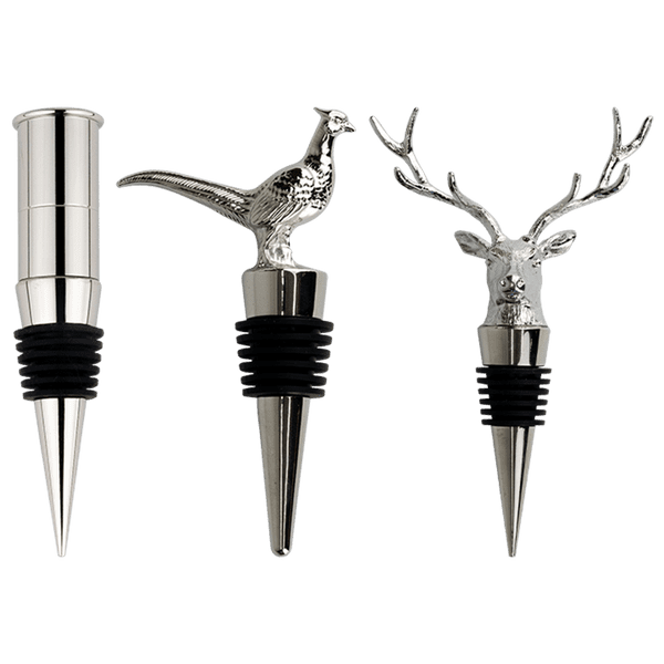Jack Pyke Wine Bottle Stopper Gift Set Country Style Deer Game Trap