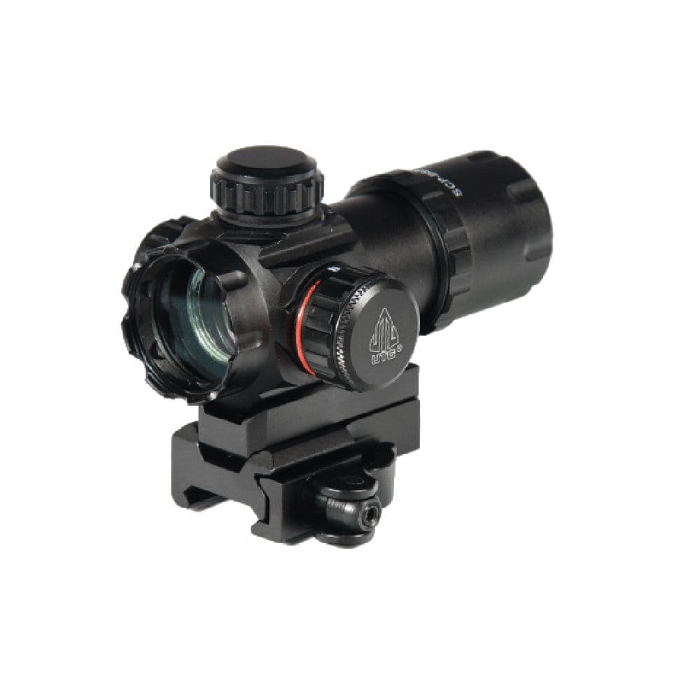 Leapers UTG 3.9" ITA Red Green Dot Sight Scope CQB Integral QD Mount Black