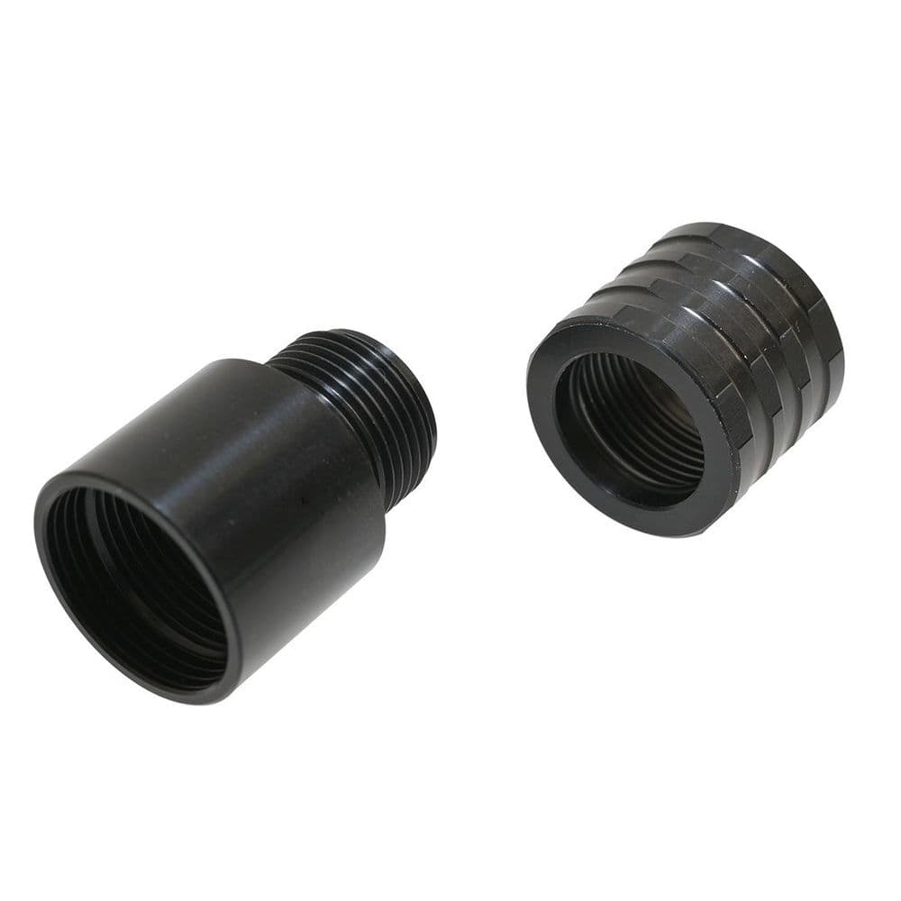 LPE Airsoft CNC Machined 16mm to 14mm CCW Adapter & 16mm Protector Set 6mm bb