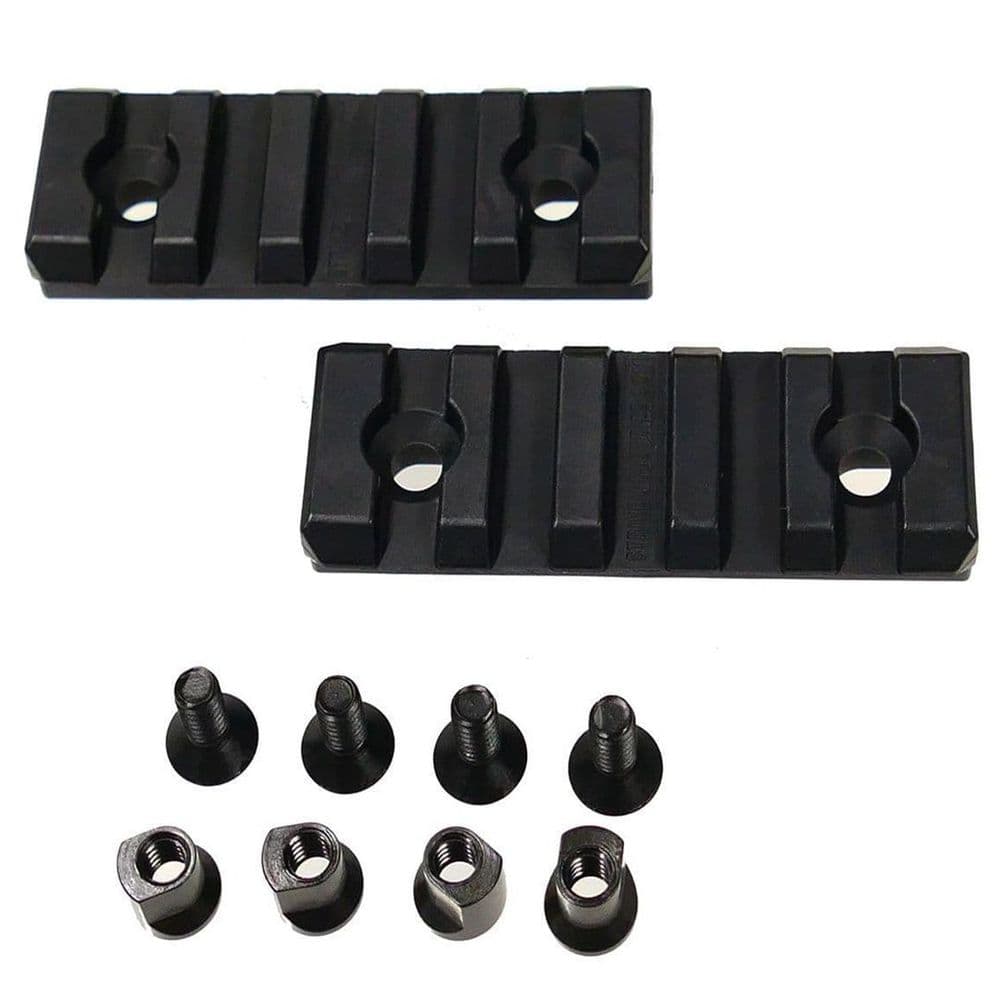 Madbull Keymod Rail Set Polymer 2 Piece 5 Slot Black