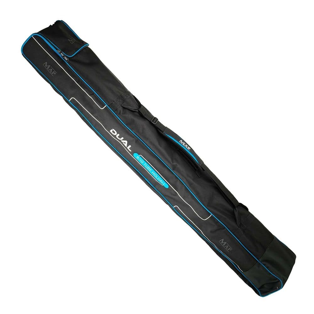 Map Dual 6 Tube Fishing Pole Holdall Carry Case Black