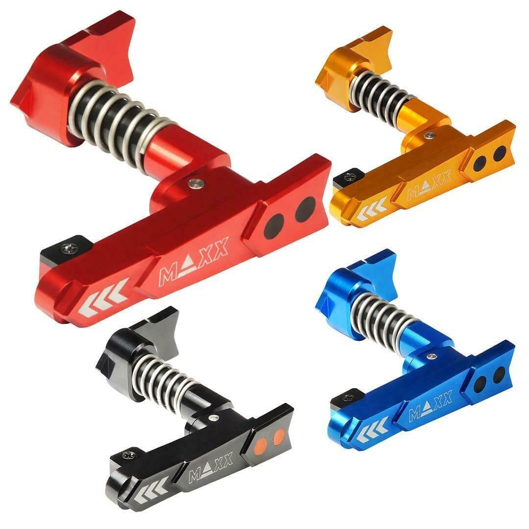 Maxx Model Airsoft CNC Advanced Magazine Release Catch Style A