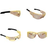 Mechanix Tactical Type-N Amber Frame Amber Lens Safety Glasses