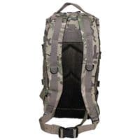 Mfh Assault I Backpack 30l Military Style Molle Rucksack Op Camo Multicam 30333x