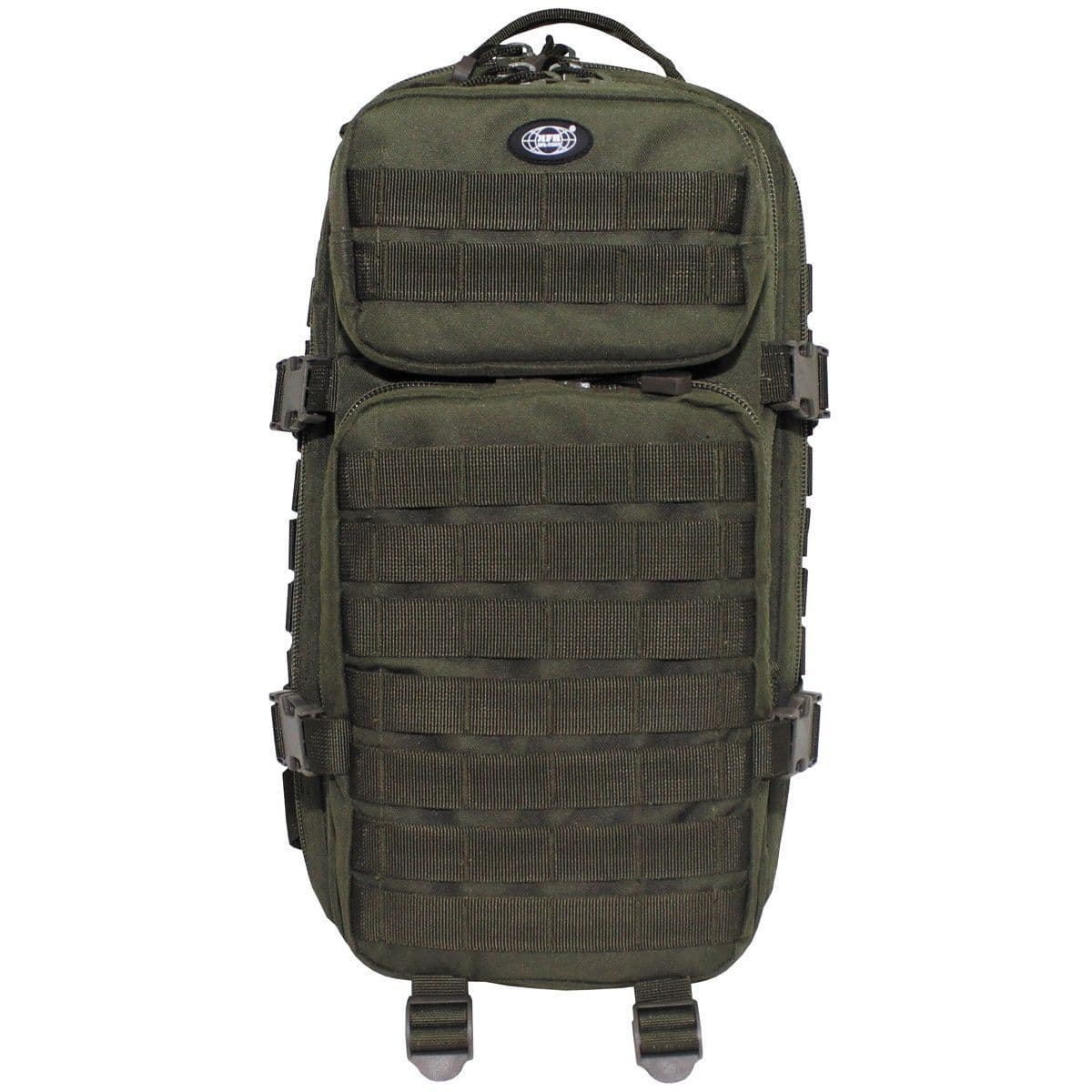 Mfh Assault I Backpack Tactical Kit Bag 30l Green Airsoft Cadet 30333b Day Pack