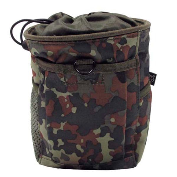 Mfh Bullet Pouch Dump Bag Flecktarn