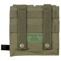 Mfh M4 M16 Double Magazine Pouch Green