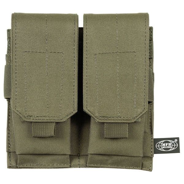 Mfh M4 M16 Double Magazine Pouch Green
