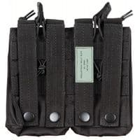 Mfh M4 M16 Quad Magazine Pouch Black